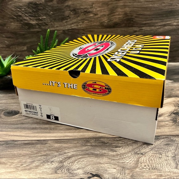 NIB Skechers Grand Jams Snowdrop Mid Calf Winter Boots Chestnut Suede - Picture 10 of 14